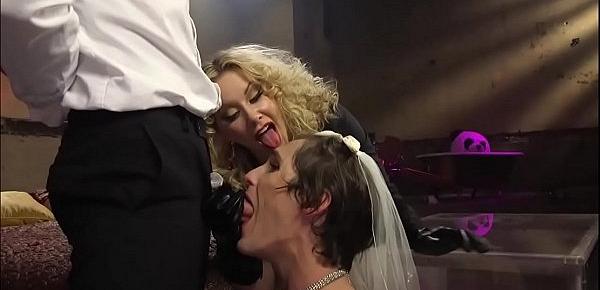  Mistress makes man bride sucking dick